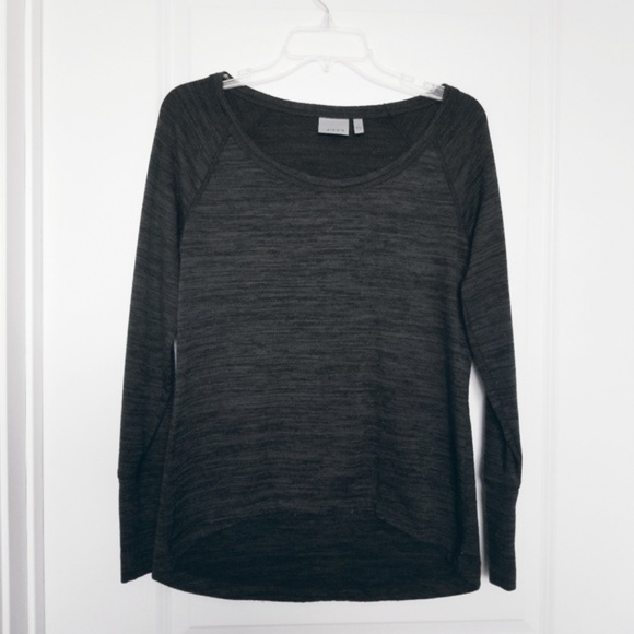 Athleta Sweaters - Athleta | No Sweatin It Hi-Low Sharkbite Pullover